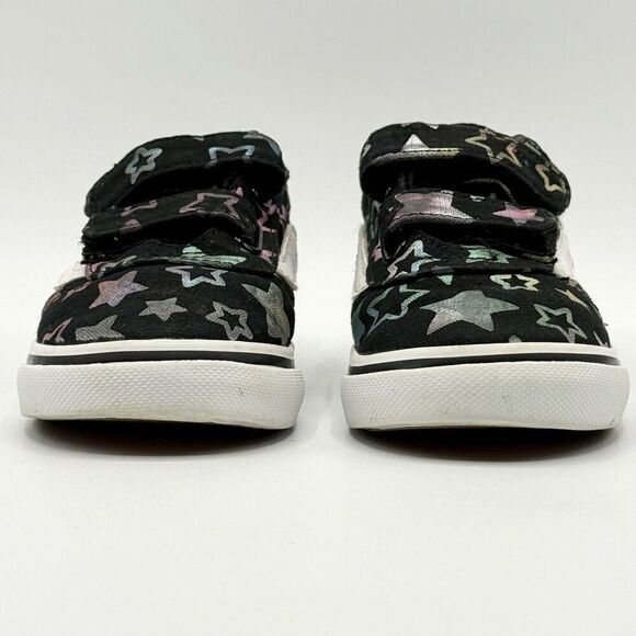 Vans Aplix Irridescent Stars Canvas Sneakers - Toddler US 7 - Picture 2 of 10